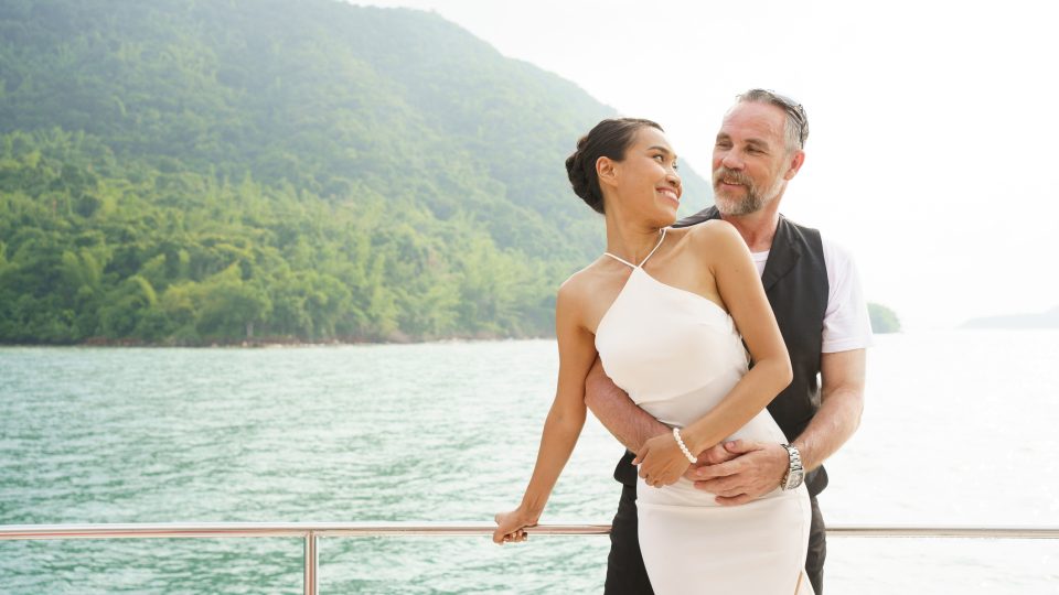 Honeymoon on a private yacht charter
